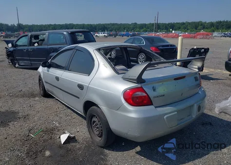 2003 Dodge Neon Se z USA, uszkodzony, nr VIN 1B3ES26C13D187714